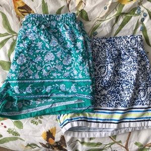 GAP pajama shorts - 2 pairs